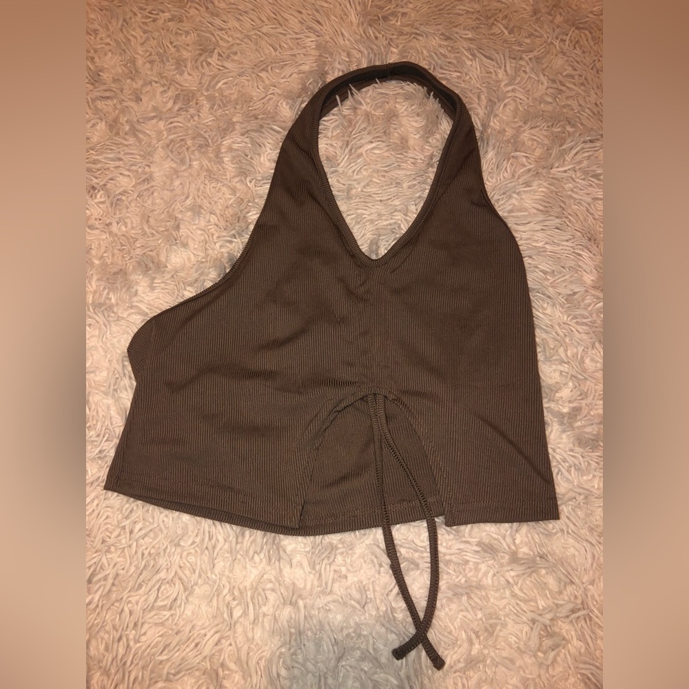 Cute brown top
